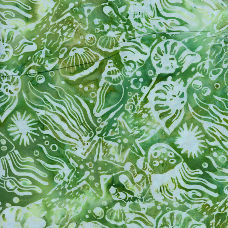 Batik - Sea Life - Patchwork and Quilting Fabric from Brown's Craft Shed (Tags: Fabric )