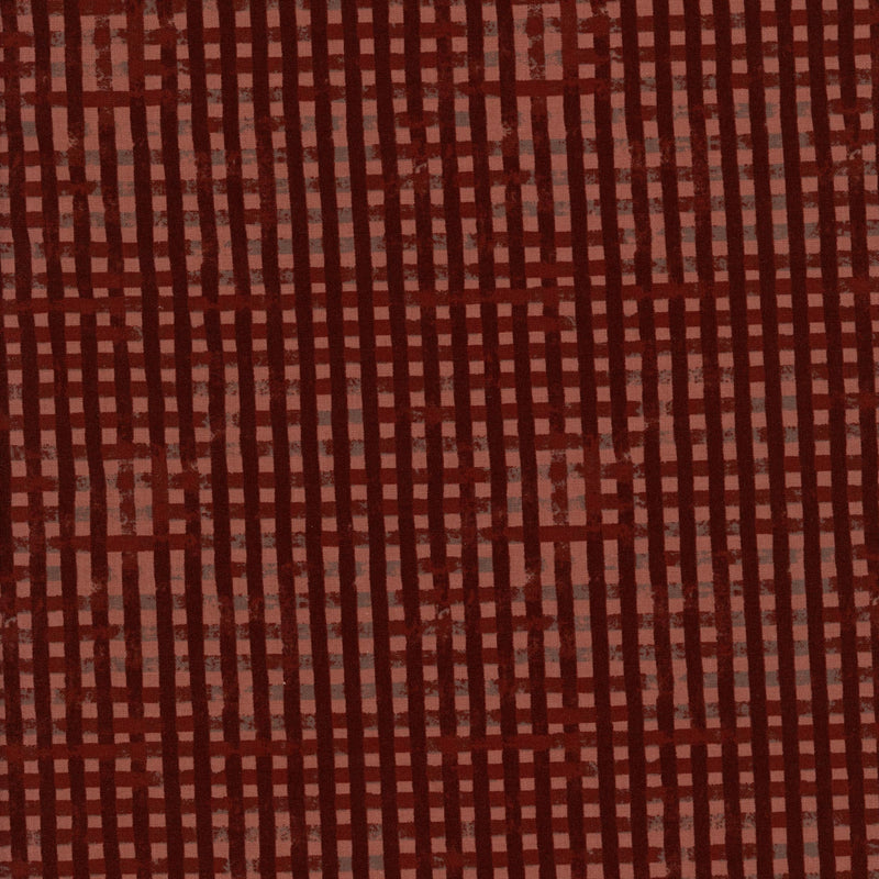 Clothworks Midnight Flora by Melissa Lowry - Patchwork and Quilting Fabric from Brown's Craft Shed (Tags: Fabric autumn blender burgundy check Clothworks lattice maroon Melissa Lowry Midnight Flora patterns pink rustic textured )