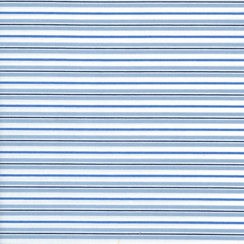 Xln Fabrics Blue Stripe - Patchwork and Quilting Fabric from Brown's Craft Shed (Tags: Fabric blue Stripes )