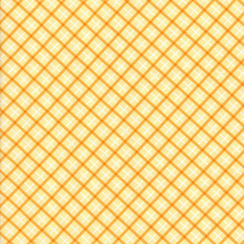 Riley Blake Designs Special Delivery Yellow - Patchwork and Quilting Fabric from Brown's Craft Shed (Tags: Fabric basics bright check children modern patchwork plaid playful Riley Blake Designs seasonal Special Delivery )