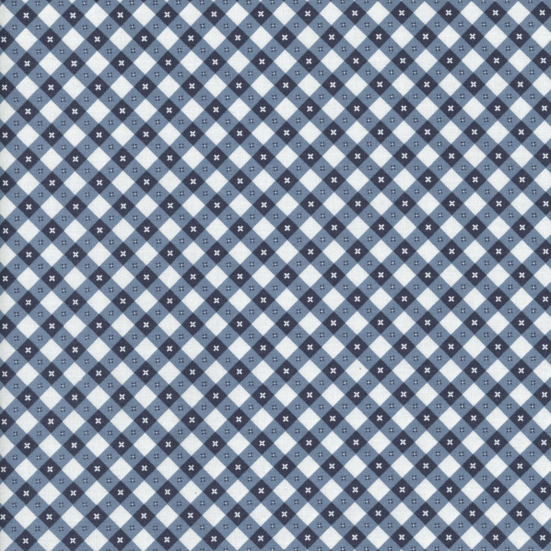 Poppie Cotton - Patchwork and Quilting Fabric from Brown's Craft Shed (Tags: Fabric blue Spots )