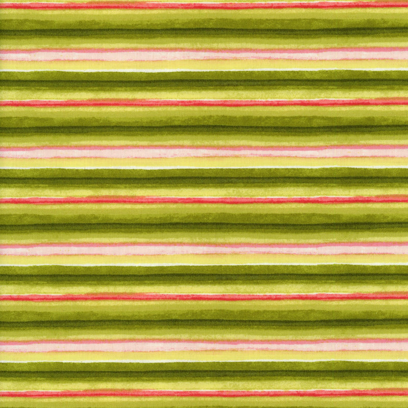 Lloyd Curzon Textiles Catalina by Maywood Studios with Marti Michell - Patchwork and Quilting Fabric from Brown's Craft Shed (Tags: Fabric blender green lines multi patterns pink playful summer )