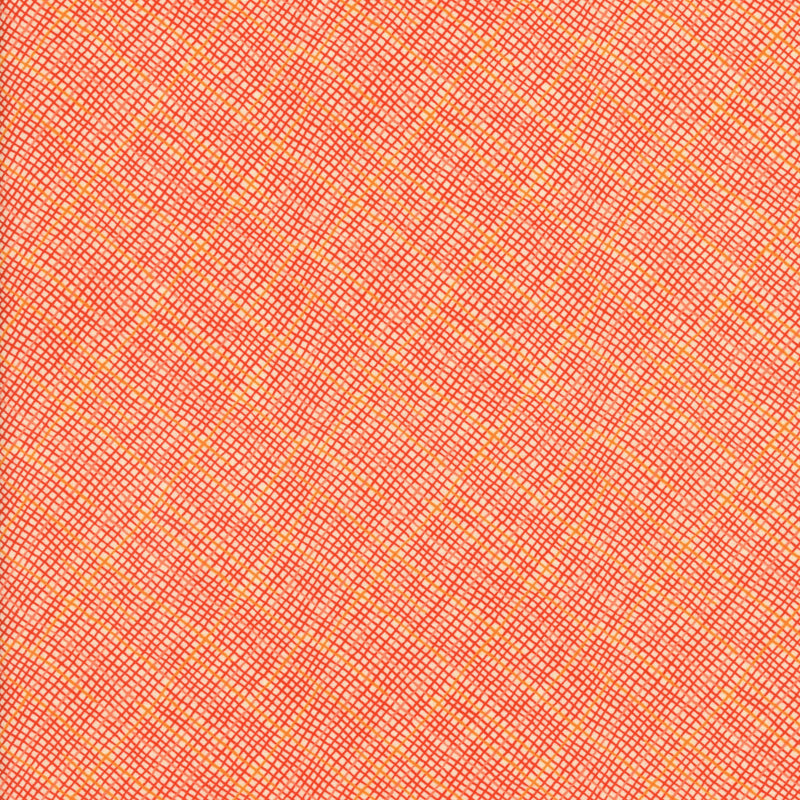 P&B Textiles Bliss - Sunset Lattice - Patchwork and Quilting Fabric from Brown's Craft Shed (Tags: Fabric basics blenders Geometric lines orange patterns textures )