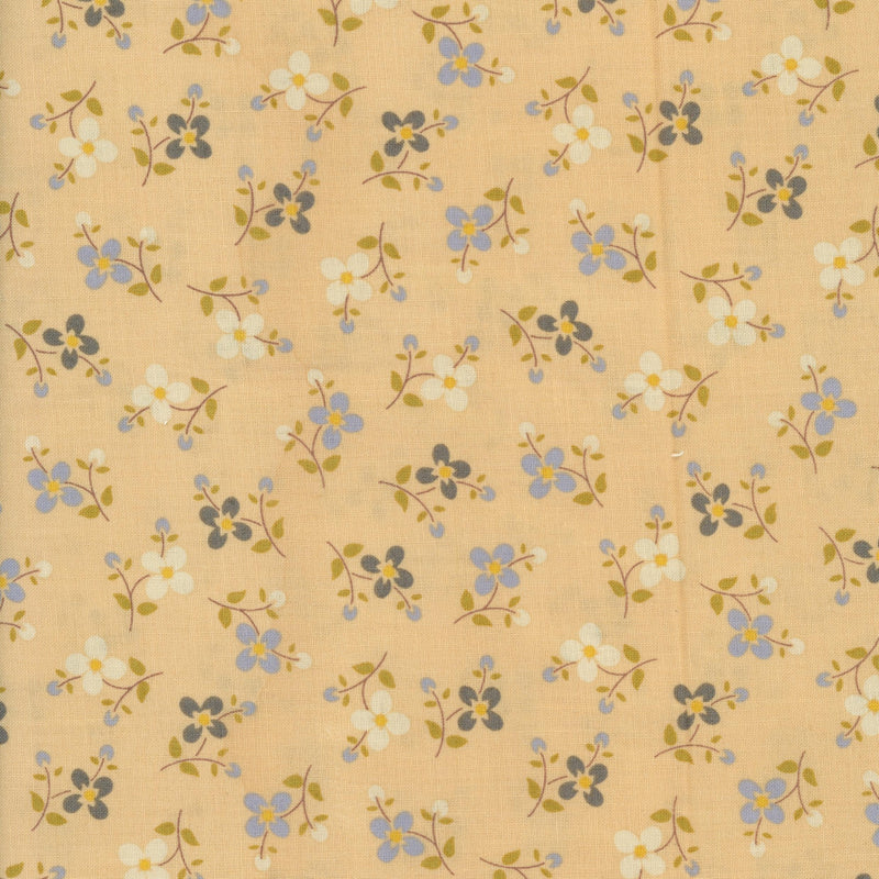 Marcus Fabrics Color Love by Nancy Rink - Patchwork and Quilting Fabric from Brown's Craft Shed (Tags: Fabric blenders blue butter charcoal Color Love cream delicate Floral flowers Marcus Fabrics Nancy Rink Neutral patchwork spring vintage )