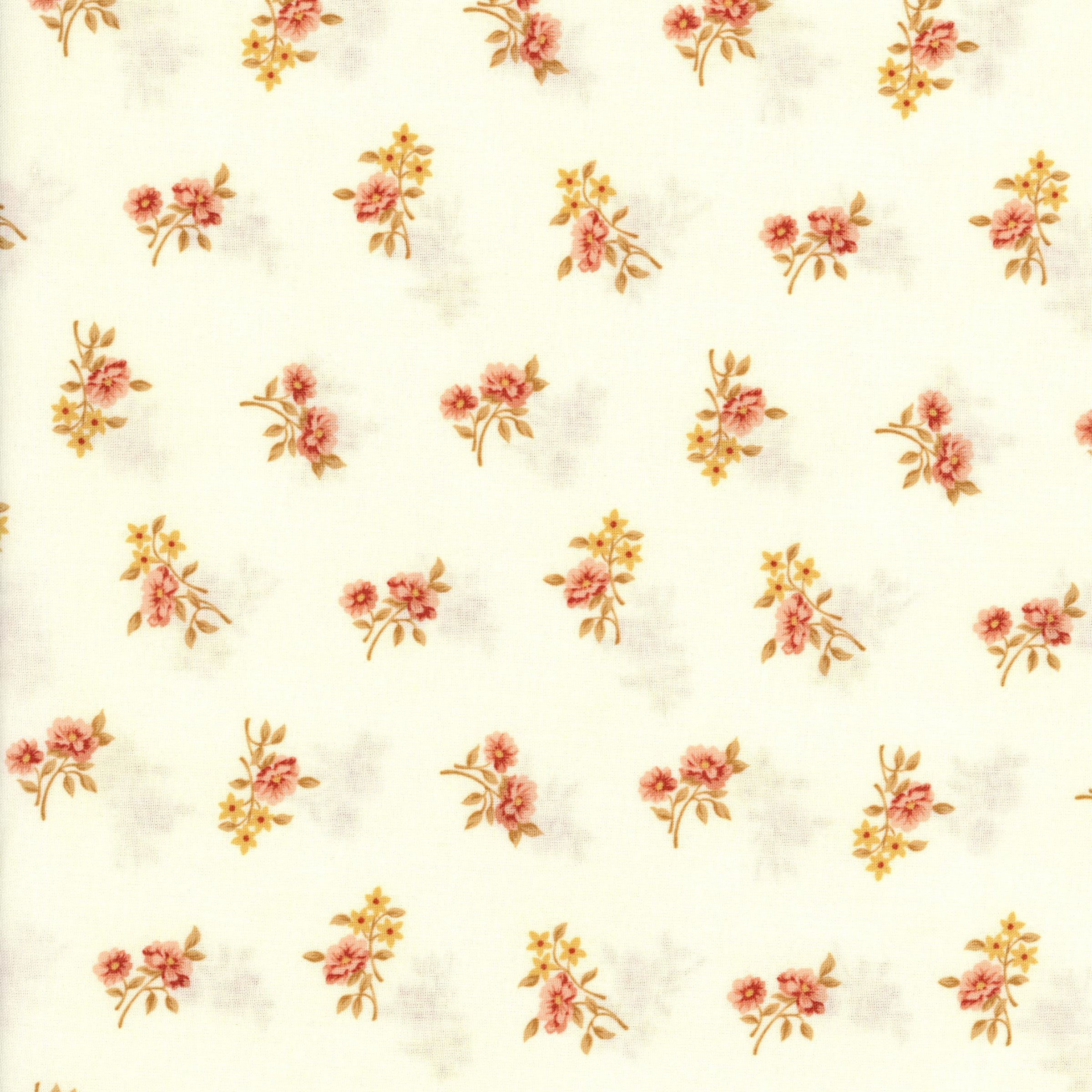 Moda Sandalwood by 3 Sisters - Patchwork and Quilting Fabric from Brown's Craft Shed (Tags: Fabric 3 Sisters cottagecore cream Moda Fabrics pink Sandalwood )