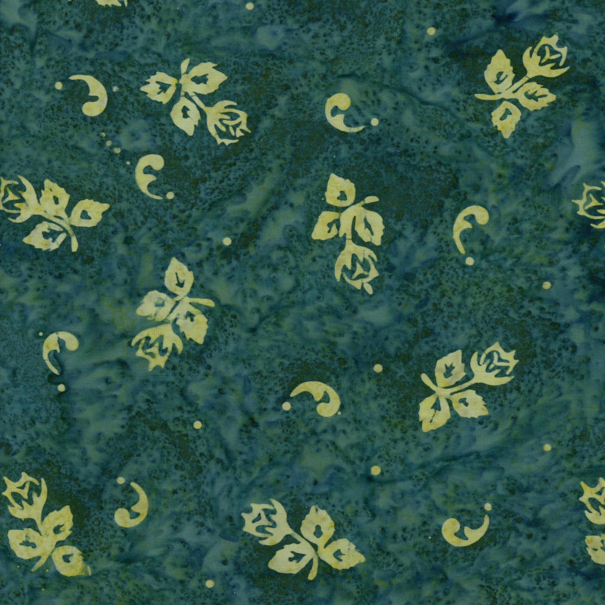 Banyan Batiks Rose Parade - Patchwork and Quilting Fabric from Brown's Craft Shed (Tags: Fabric Banyan Batiks batik green Rose Parade teal )