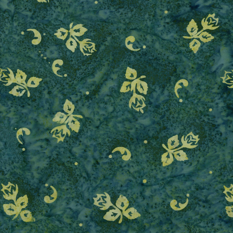 Banyan Batiks Rose Parade - Patchwork and Quilting Fabric from Brown's Craft Shed (Tags: Fabric Banyan Batiks batik green Rose Parade teal )