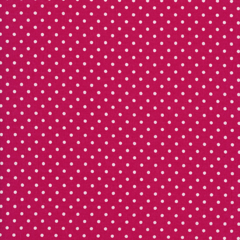 Mini Dots - Patchwork and Quilting Fabric from Brown's Craft Shed (Tags: Fabric basics blenders children novelty pink playful polka dots Spots )