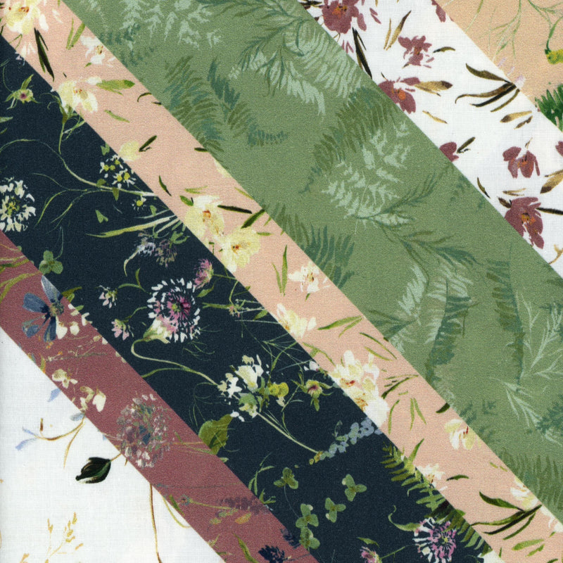 Windham Fabrics Perennial - Patchwork and Quilting Fabric from Brown's Craft Shed (Tags: Fabric Floral multi panel )