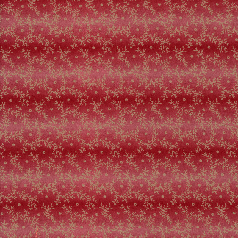 P&B Textiles Beloved Beauties - Patchwork and Quilting Fabric from Brown's Craft Shed (Tags: Fabric Beloved Beauties blenders classic crimson flowers heritage nature P&B Textiles patchwork quilting red traditional vine vintage warm tones )