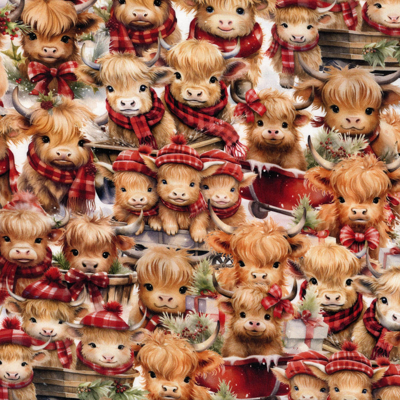 Devonstone Collection Santa Paws - Patchwork and Quilting Fabric from Brown's Craft Shed (Tags: Fabric animal Brown children christmas festive novelty playful red whimsical )