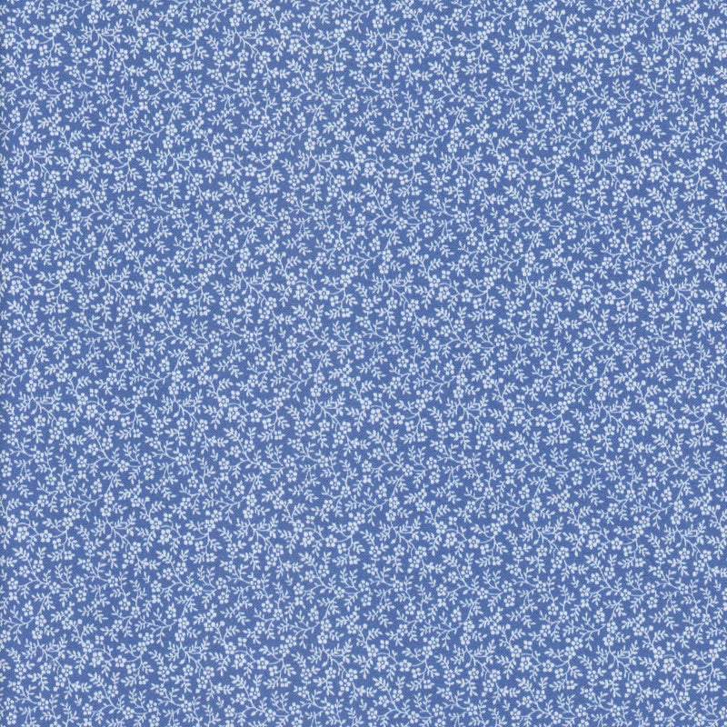 Windham Fabrics Nina by Whistler Studios - Patchwork and Quilting Fabric from Brown's Craft Shed (Tags: Fabric blenders blue classic cottage delicate ditsy Floral garden Nina traditional vines Whistler Studios white Windham Fabrics )