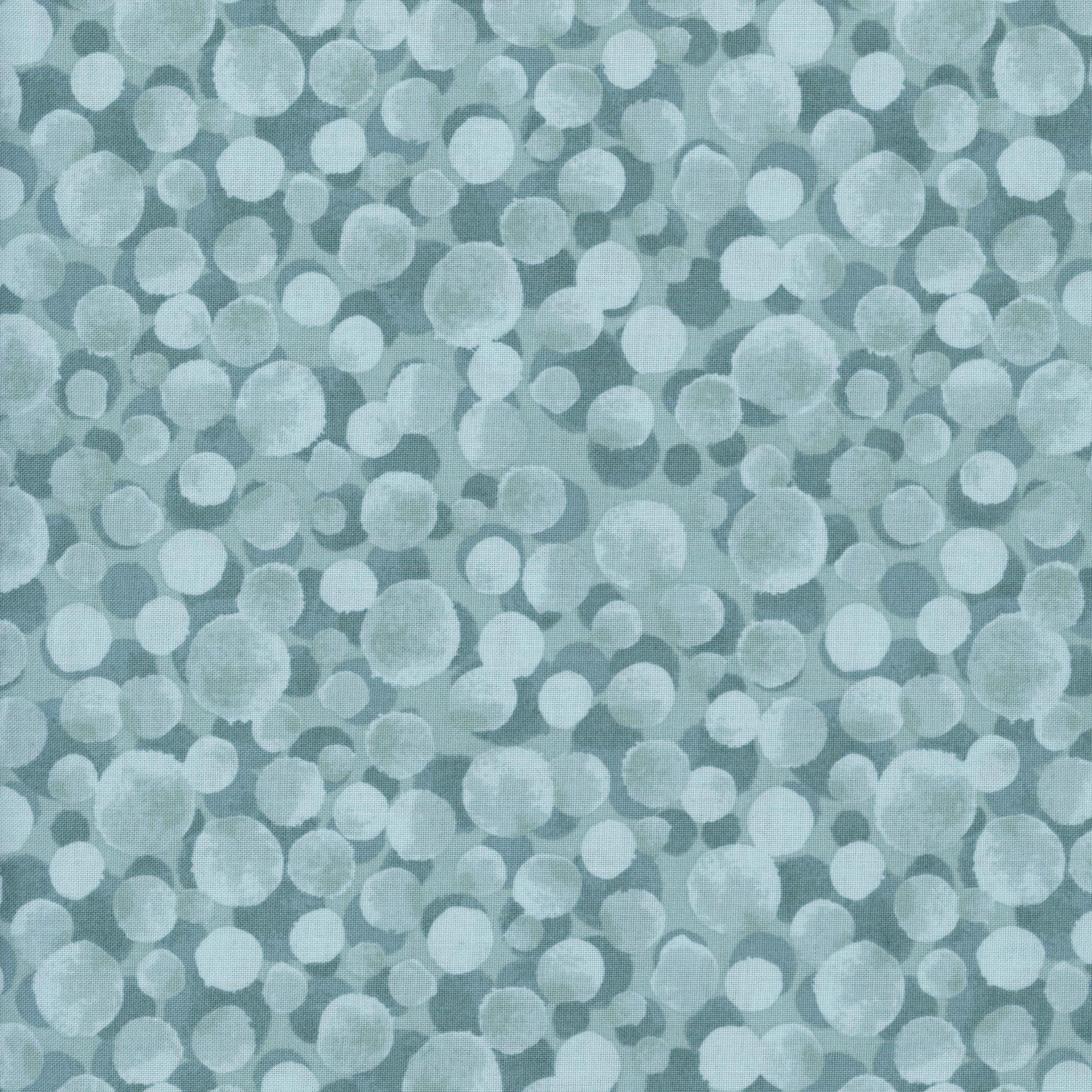 Lewis & Irene Bumbleberries (Duck Egg) - Patchwork and Quilting Fabric from Brown's Craft Shed (Tags: Fabric background fabric basics blenders blue bubbles Bumbleberries duck egg Lewis & Irene modern soft colours teal textures tonal )