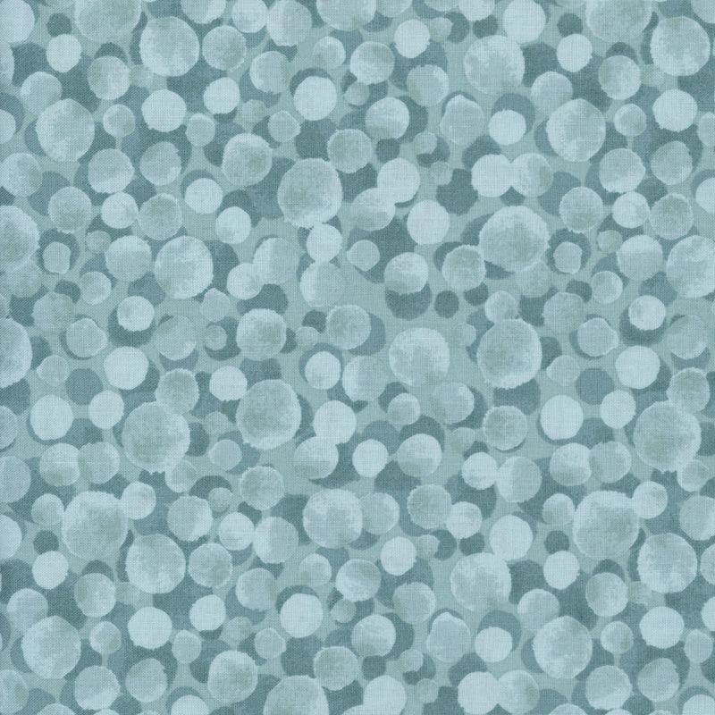 Lewis & Irene Bumbleberries (Duck Egg) - Patchwork and Quilting Fabric from Brown's Craft Shed (Tags: Fabric background fabric basics blenders blue bubbles Bumbleberries duck egg Lewis & Irene modern soft colours teal textures tonal )