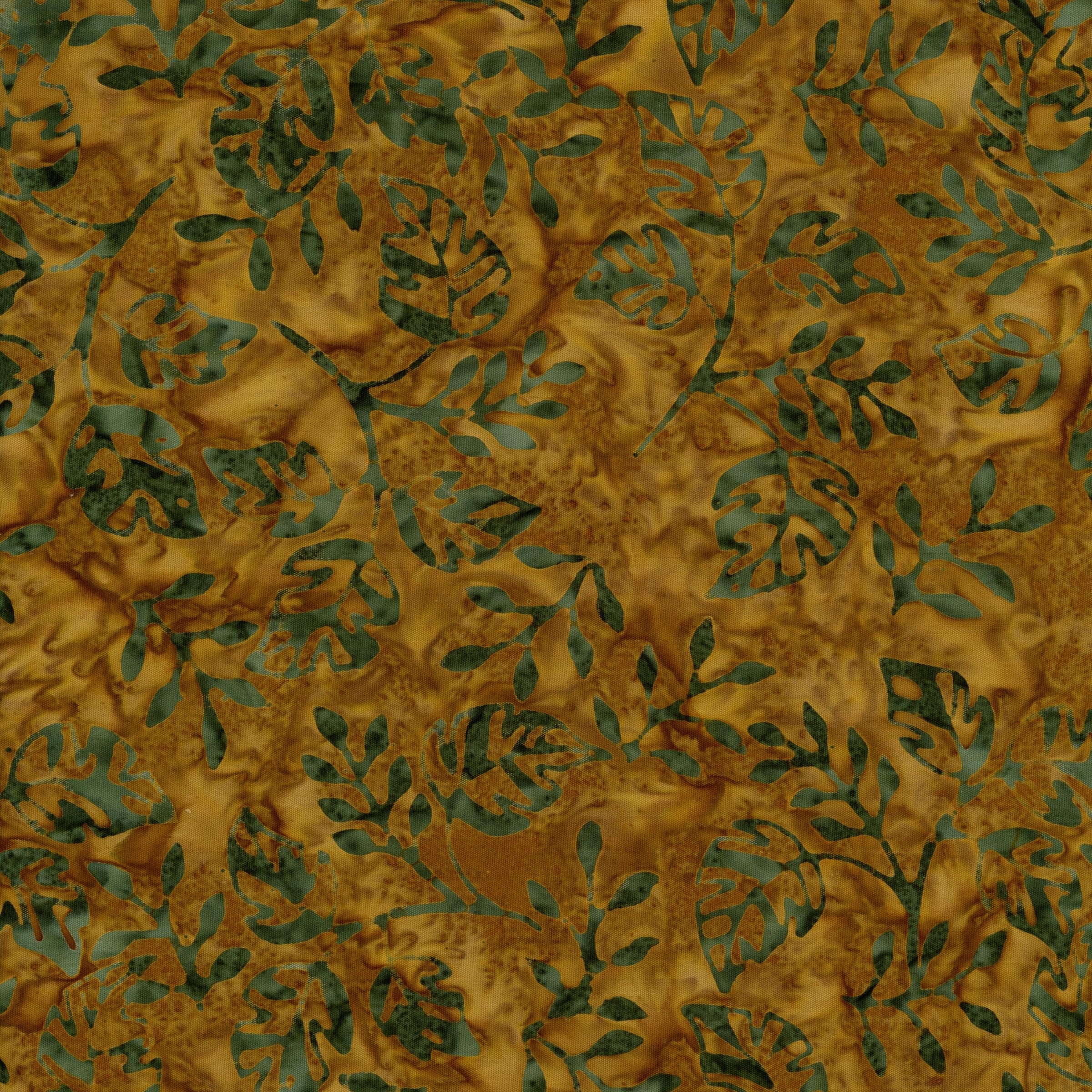 Banyan Batiks - Tuscan Terrace - Patchwork and Quilting Fabric from Brown's Craft Shed (Tags: Fabric Banyan Batiks batik blender Brown earthy Floral garden green nature olive rustic Tuscan Terrace vines )