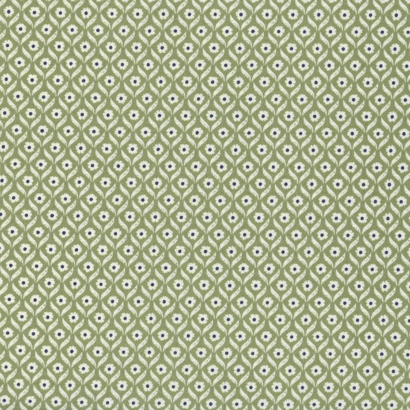 Moda True Love by Lella Boutique - Patchwork and Quilting Fabric from Brown's Craft Shed (Tags: Fabric cottagecore Lella Boutique Moda Fabrics sage green True Love )