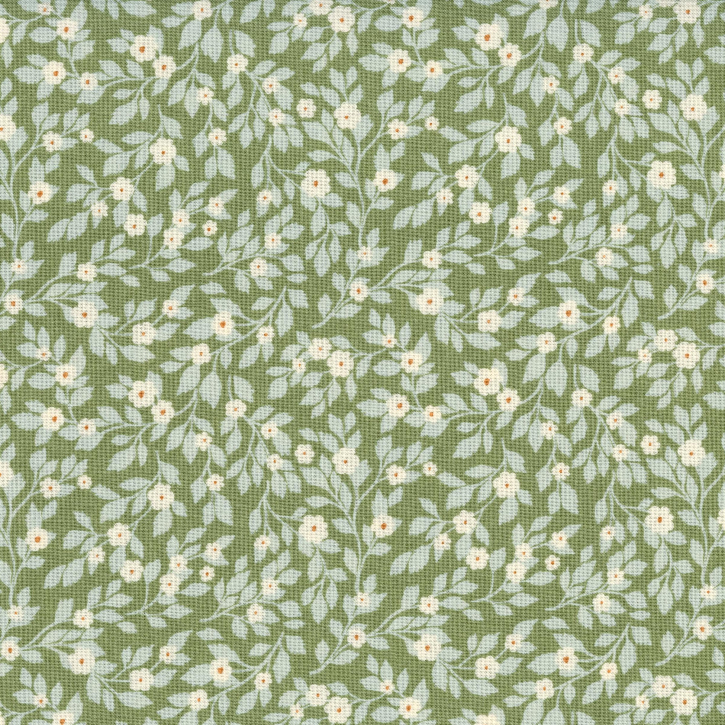 Moda True Love by Lella Boutique - Patchwork and Quilting Fabric from Brown's Craft Shed (Tags: Fabric cottagecore Lella Boutique Moda Fabrics sage green True Love vines )