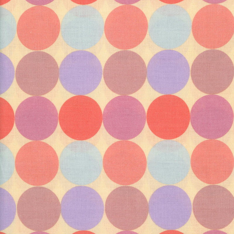 Kennard & Kennard David Textiles - Patchwork and Quilting Fabric from Brown's Craft Shed (Tags: Fabric children circles David Textiles Kennard & Kennard modern multi pastel playful polka dots Spots )