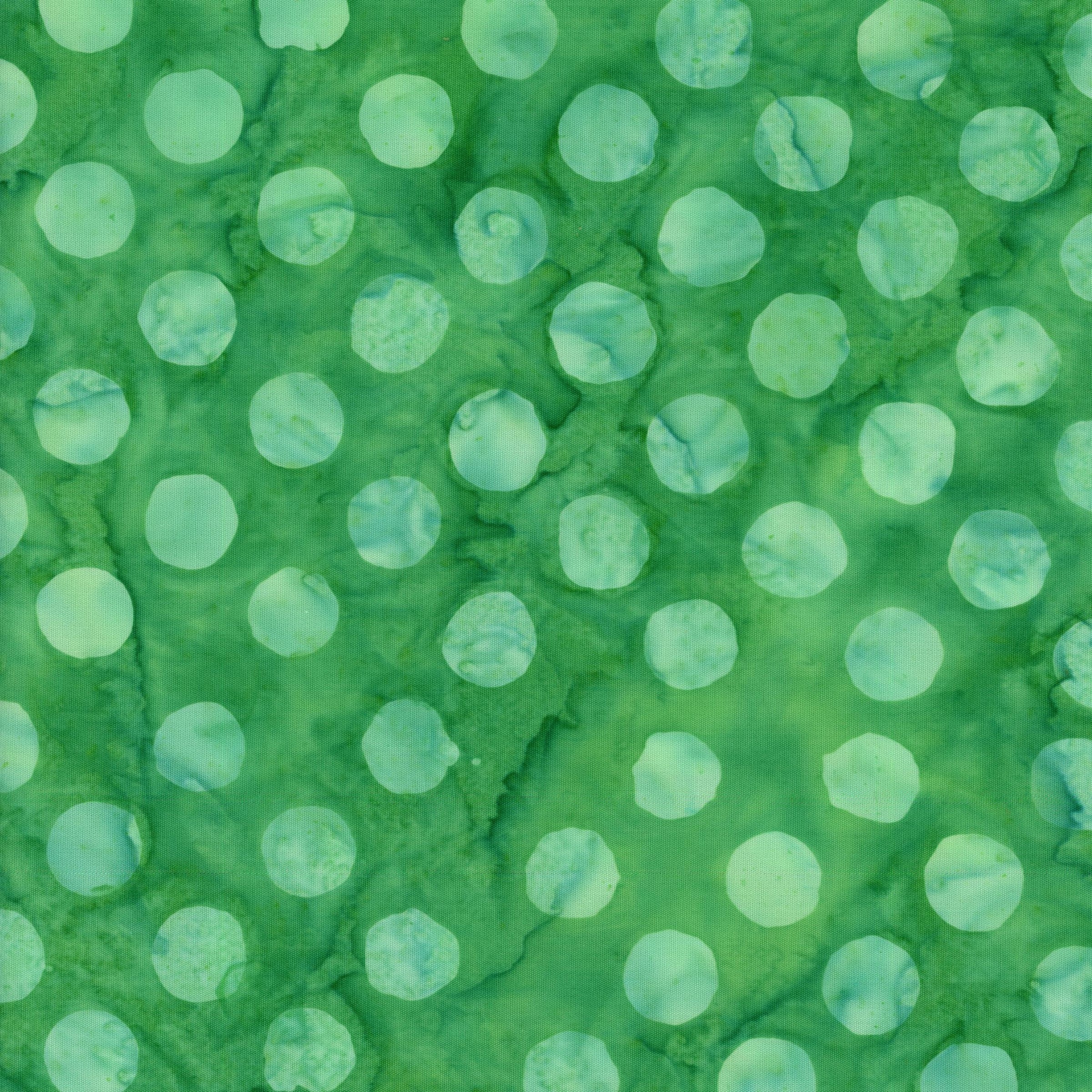 Batik Australia - Patchwork and Quilting Fabric from Brown's Craft Shed (Tags: Fabric batik Batik Australia blender dots green )