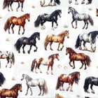 Devonstone Collection Coops Farm - Patchwork and Quilting Fabric from Brown's Craft Shed (Tags: Fabric animal animals Devonstone Collection farm horses novelty patchwork playful quilting rustic Western white wildlife )