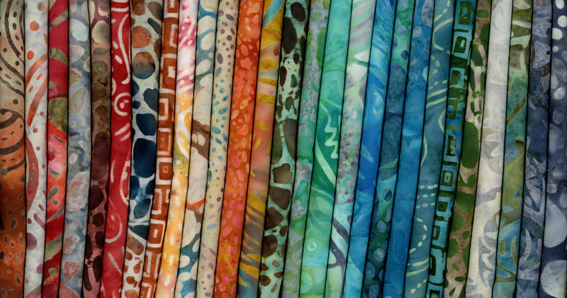 Batik Australia Colours of Australia - 27 Fat Quarters - Patchwork and Quilting Fabric from Brown's Craft Shed (Tags: Fabric )