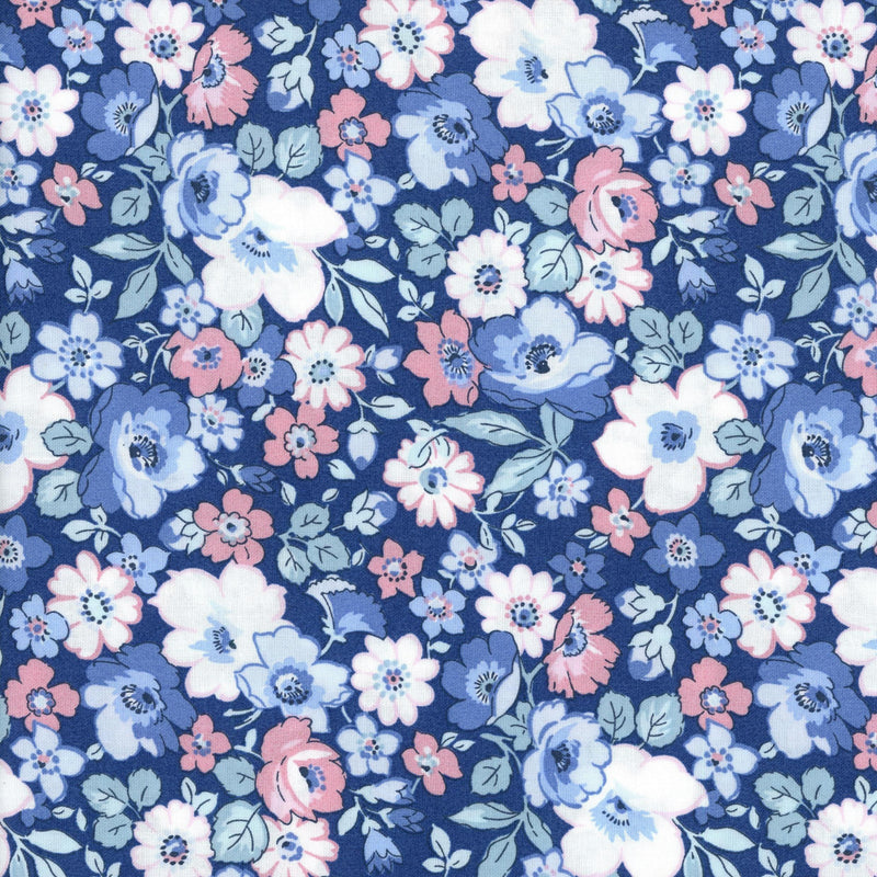 Liberty Fabrics Heirloom & Collection - Patchwork and Quilting Fabric from Brown's Craft Shed (Tags: Fabric blue Floral )