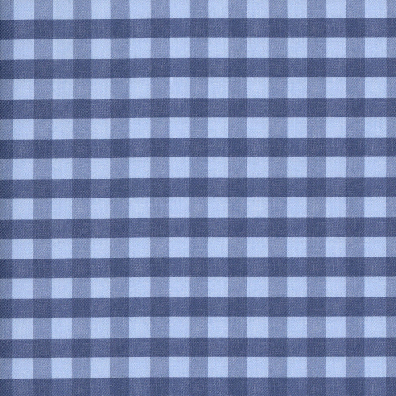 Devonstone Collection Country Gardens - Blue Gingham - Patchwork and Quilting Fabric from Brown's Craft Shed (Tags: Fabric blue Stripes )