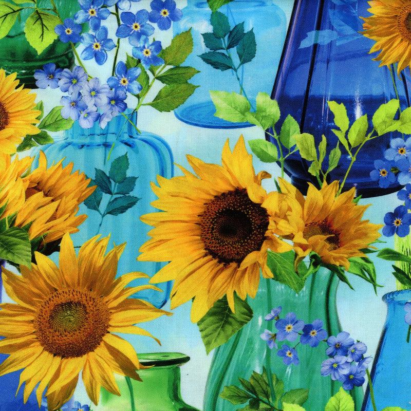 Michael Miller Fabrics Summer Sunflowers