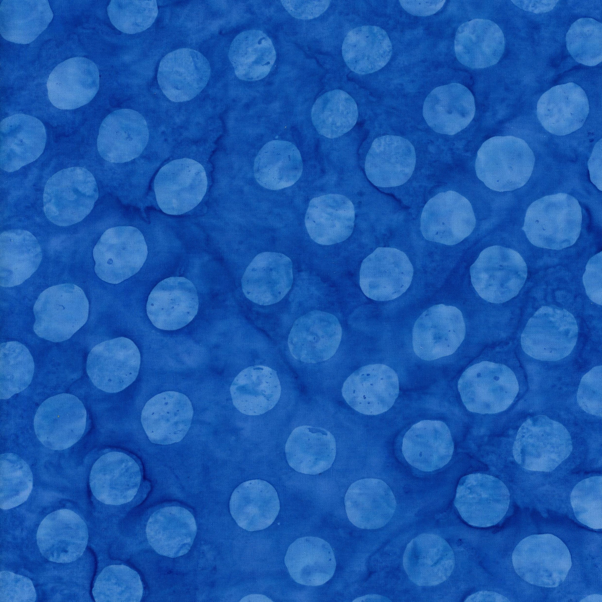 Batik Australia - Patchwork and Quilting Fabric from Brown's Craft Shed (Tags: Fabric batik Batik Australia blue dots tonal )
