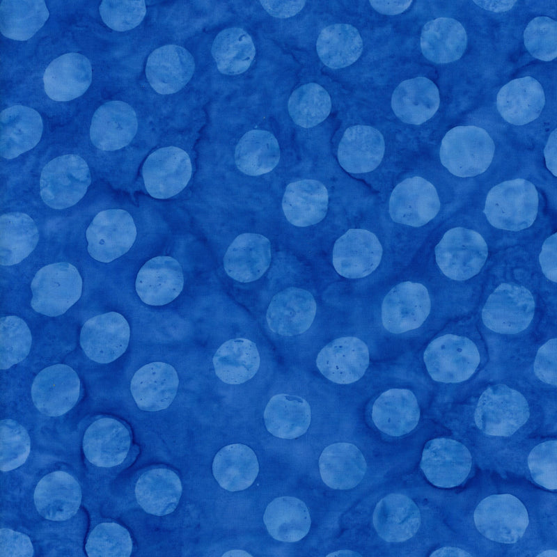 Batik Australia - Patchwork and Quilting Fabric from Brown's Craft Shed (Tags: Fabric batik Batik Australia blue dots tonal )