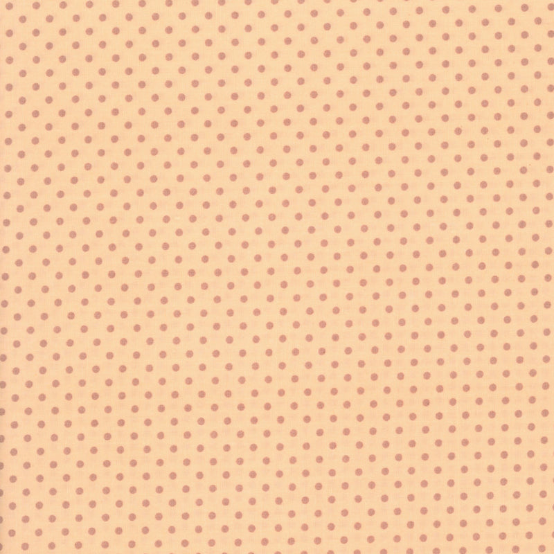 Kennard & Kennard Rose Dust Dots - Patchwork and Quilting Fabric from Brown's Craft Shed (Tags: Fabric basics blender dots Kennard & Kennard Neutral pastel patchwork pink polka dots quilting soft tones Spots whimsical )
