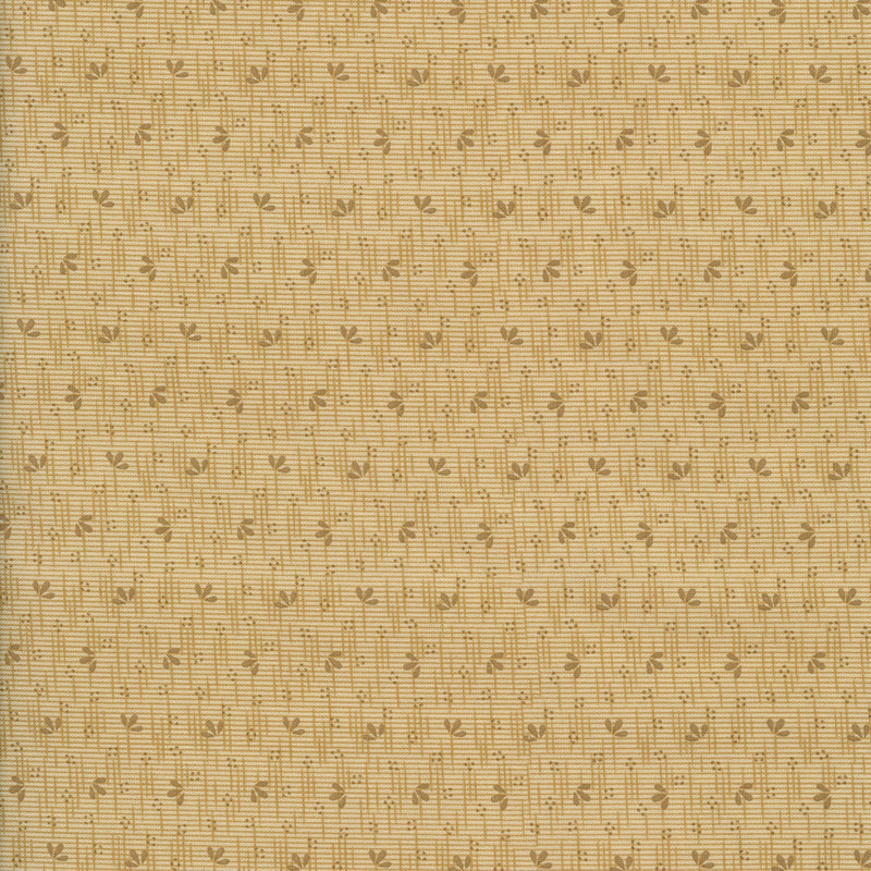 Moda Fabrics - Fluttering Leaves - Patchwork and Quilting Fabric from Brown's Craft Shed (Tags: Fabric autumn basics blender Fluttering Leaves Golden Leaf Sprig Moda Fabrics Neutral patchwork plants quilting cotton textures )