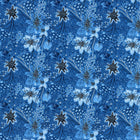 In The Beginning Fabrics - Whimsy - Patchwork and Quilting Fabric from Brown's Craft Shed (Tags: Fabric blue botanical dark blue elegant Floral flowers garden nature navy tonal whimsical Whimsy )