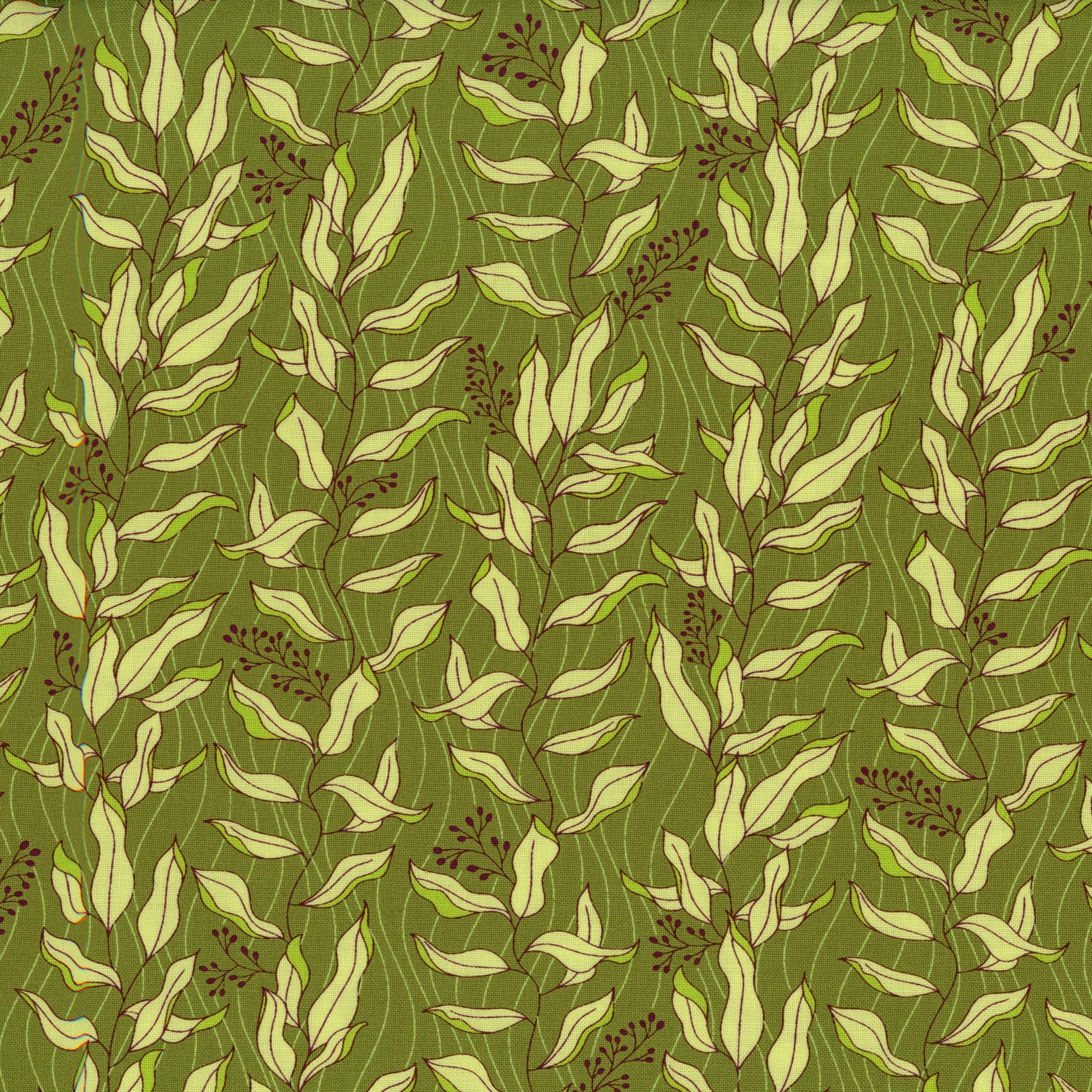 Moda Legendary Love by Sarah Thomas of Sariditty - Patchwork and Quilting Fabric from Brown's Craft Shed (Tags: Fabric botanical green Moda Fabrics Sarah Thomas Sariditty woodland )