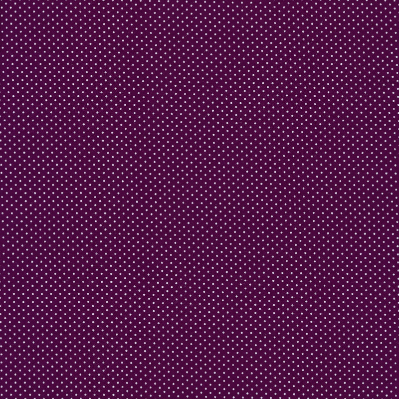 Sew Easy Micro Dots Plum - Patchwork and Quilting Fabric from Brown's Craft Shed (Tags: Fabric basics blender dots patchwork polka dots purple quilting Sew Easy small scale Spots tonal )