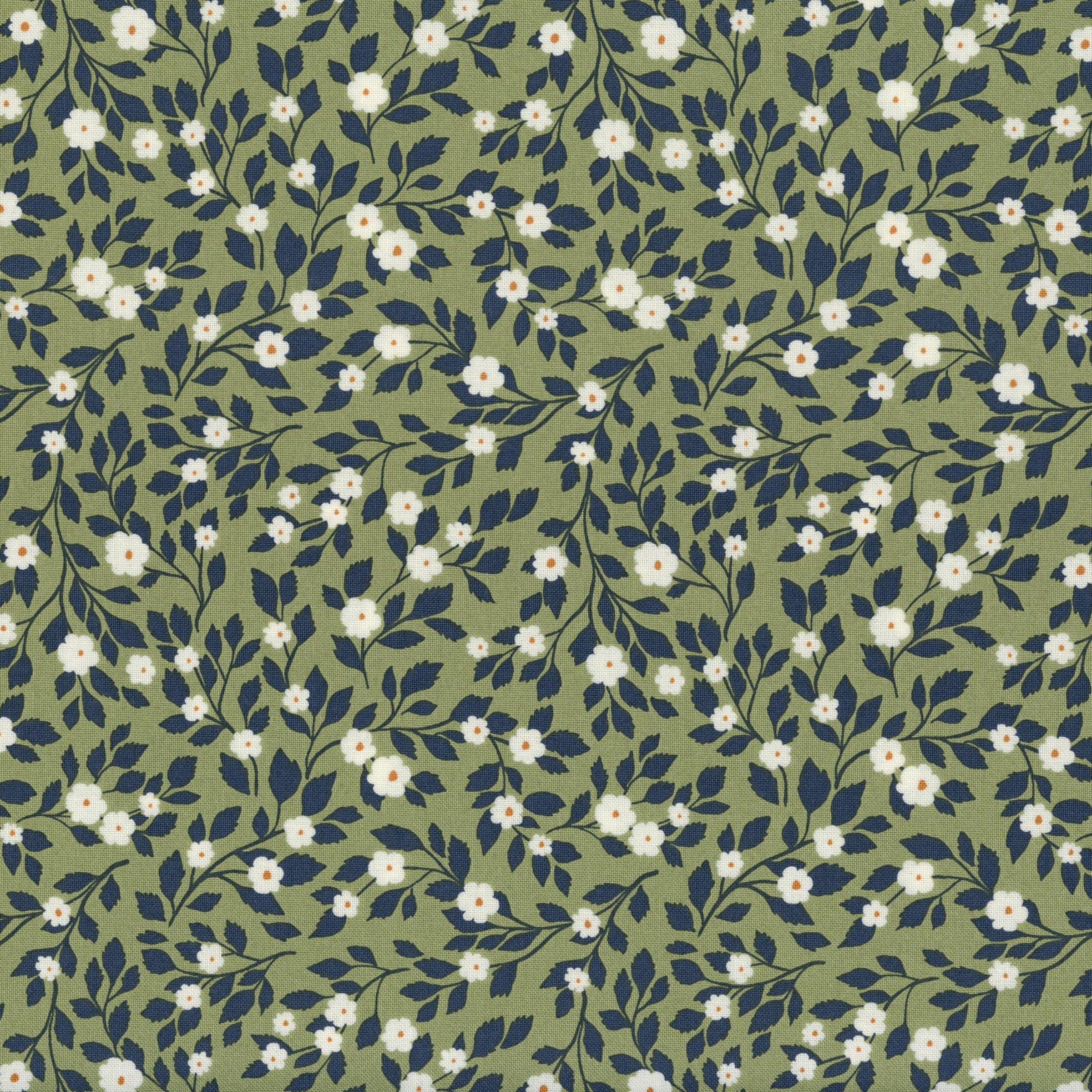Moda True Love by Lella Boutique - Patchwork and Quilting Fabric from Brown's Craft Shed (Tags: Fabric Lella Boutique Moda Fabrics navy olive green True Love )