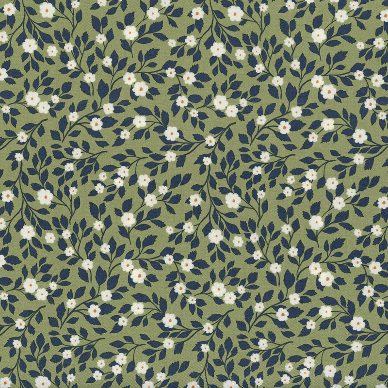 Moda True Love by Lella Boutique - Patchwork and Quilting Fabric from Brown's Craft Shed (Tags: Fabric Lella Boutique Moda Fabrics navy olive green True Love )