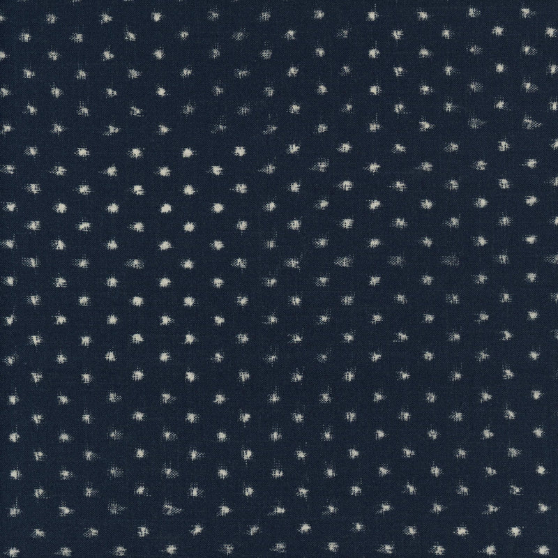 Moda Indigo Blooming by Debbie Maddy - Patchwork and Quilting Fabric from Brown's Craft Shed (Tags: Fabric blender fabric Debbie Maddy dots indigo Indigo Blooming Japanese inspired Moda Fabrics navy )