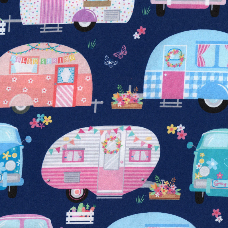 Kenard & Kenard Fabrics Enjoy The Ride - Patchwork and Quilting Fabric from Brown's Craft Shed (Tags: Fabric multi panel specialty )