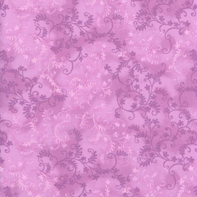 John Louden - Mystic Vine (Lavender) - Patchwork and Quilting Fabric from Brown's Craft Shed (Tags: Fabric blender blenders Floral garden John Louden Mystic Vine nature pastel patterns plants purple vines violet whimsical )