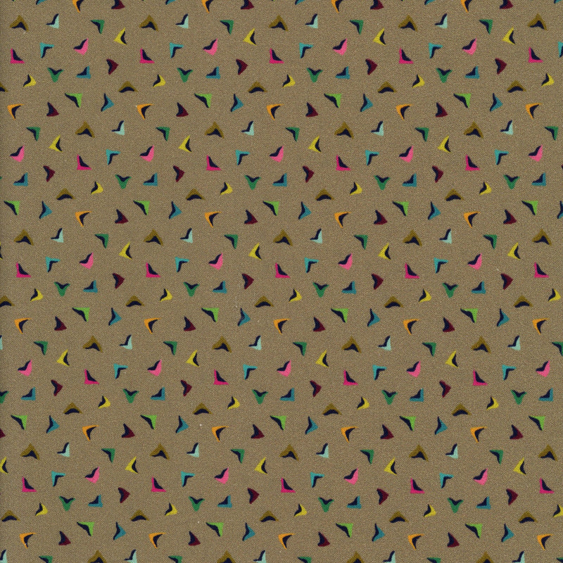 Windham Fabrics Botanica by Sally Kelly - Patchwork and Quilting Fabric from Brown's Craft Shed (Tags: Fabric blenders Botanica colourful Floral Geometric green nature orange patchwork pink quilting Sally Kelly teal whimsical Windham Fabrics )