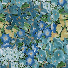 Liberty Tana Lawn Cotton - Summer Gallery Ellis Garden D - Patchwork and Quilting Fabric from Brown's Craft Shed (Tags: Fabric blue Ellis Garden Floral garden green Liberty Liberty Tana Lawn modern floral multi nature painterly premium cotton Summer Gallery teal watercolour )