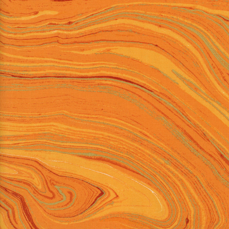 Lloyd Curzon Sandscape - Patchwork and Quilting Fabric from Brown's Craft Shed (Tags: Fabric blender desert earthy Geometric golden Lloyd Curzon marble marbled orange rust Sandscape sandstone terracotta textures warm tones )