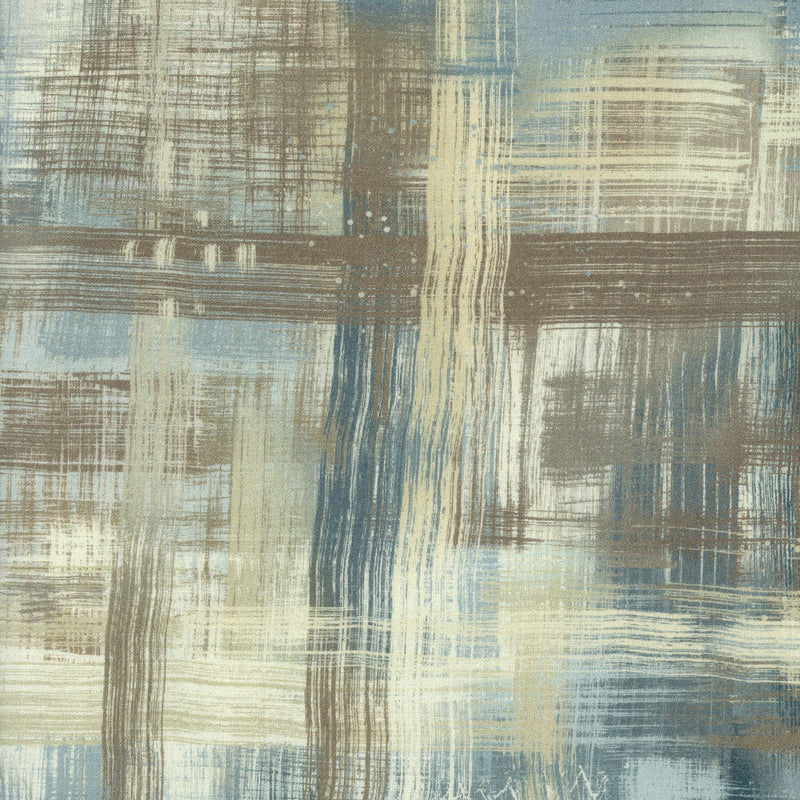 Maywood Studio - Colorfield - Patchwork and Quilting Fabric from Brown's Craft Shed (Tags: Fabric abstract backing beige blender blue Colorfield cream crosshatch Maywood Studio modern Neutral textures wide backing )