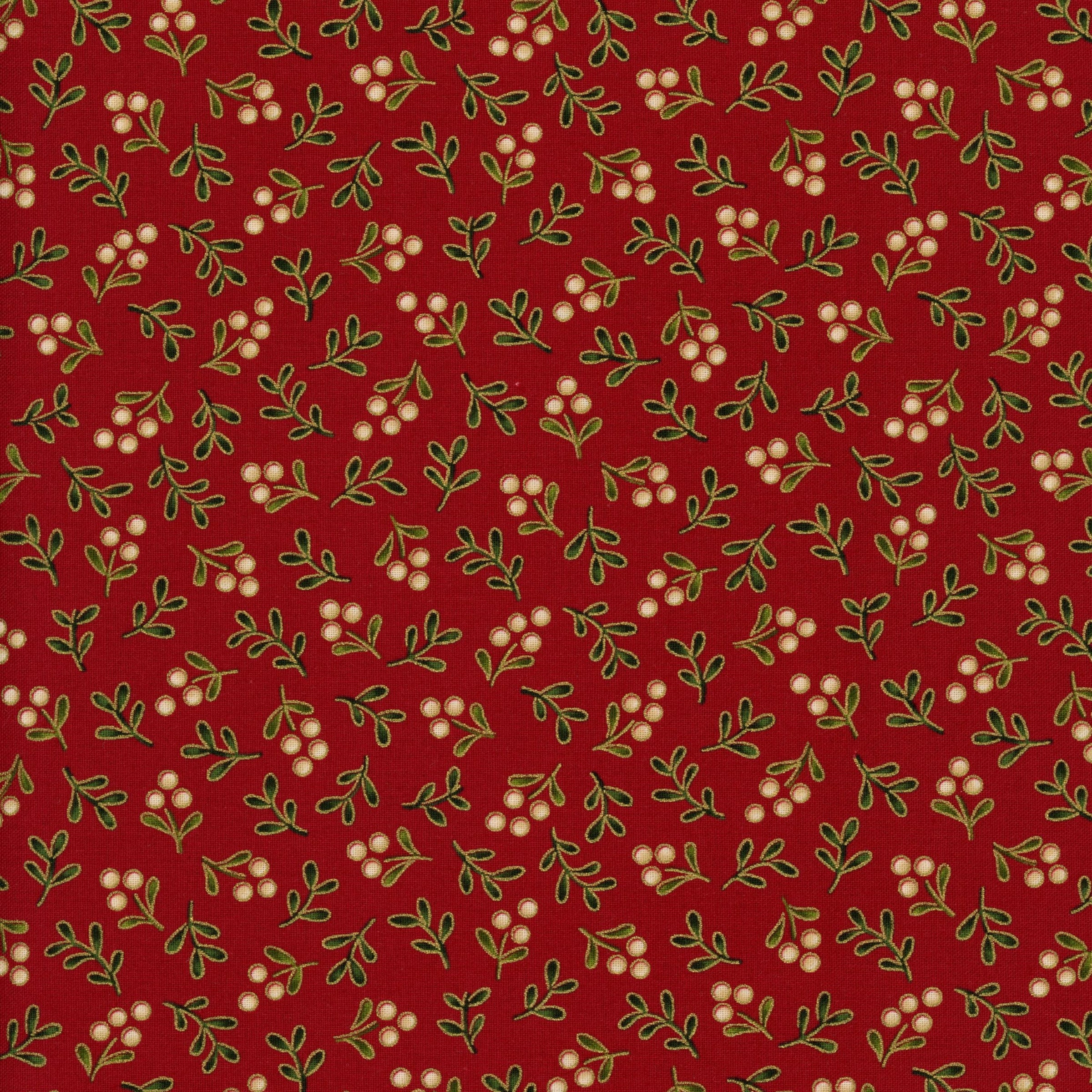 Moda Merry Manor Metallic - Patchwork and Quilting Fabric from Brown's Craft Shed (Tags: Fabric )
