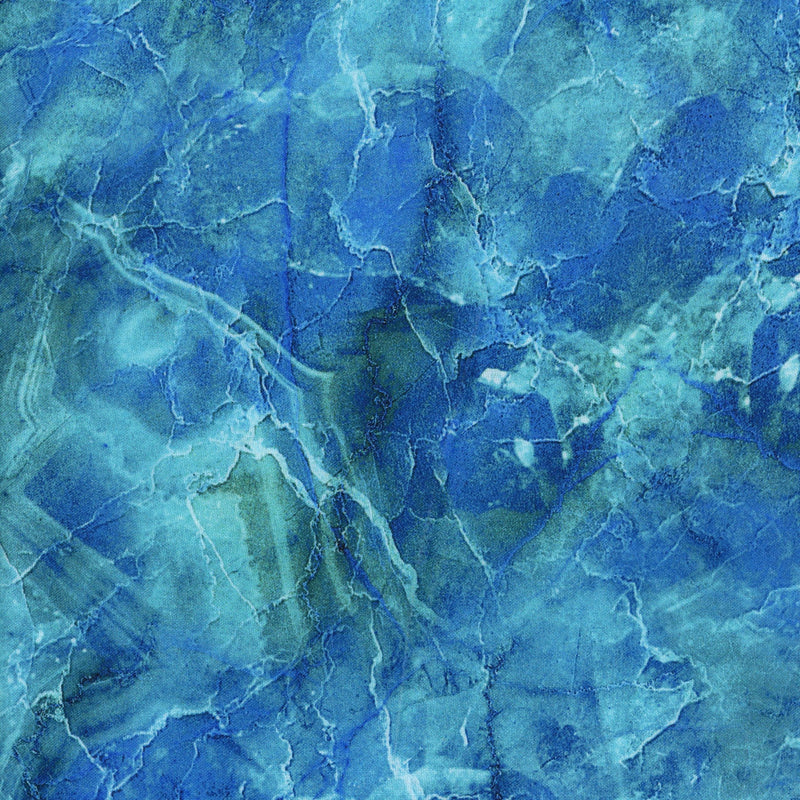 Northcott Turtle Bay Marble II - Patchwork and Quilting Fabric from Brown's Craft Shop (Tags: Fabric blue green )