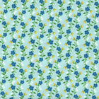 Poppie Cotton Matilda by Terri Henson (Pearl) - Patchwork and Quilting Fabric from Brown's Craft Shed (Tags: Fabric Blue Flowers Cottage Garden Floral Matilda Collection Poppie Cotton Terri Henson )