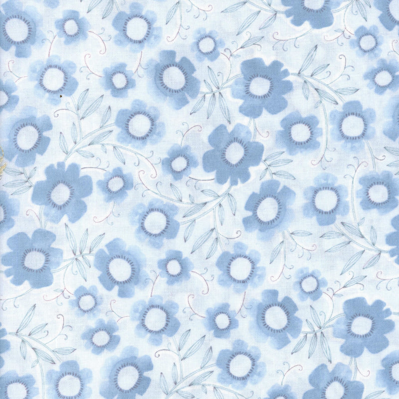 Cori Dantini by blend - The Makers - Patchwork and Quilting Fabric from Brown's Craft Shed (Tags: Fabric Blend Fabrics blue Cori Dantini delicate feminine Floral flowers garden nature pastel quilting sky soft prints The Makers whimsical )