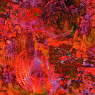 KK Fabrics Concentric Wide Backings - Circles Spice by De Gillett Cox - Patchwork and Quilting Fabric from Brown's Craft Shed (Tags: Fabric abstract backing backing fabric circles contemporary quilting De Gillett Cox KK Fabrics orange pink red wide backing )