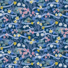 Liberty Tana Lawn Cotton - The London Collection: Park Posy D - Patchwork and Quilting Fabric from Brown's Craft Shed (Tags: Fabric blue flowers garden green Liberty Liberty Tana Lawn London nature navy novelty Park Posy The London Collection whimsical )